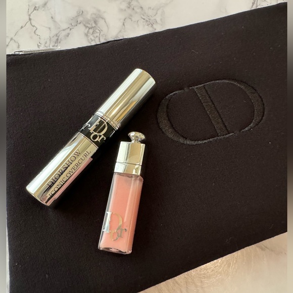 NEW Black Dior Pouch with Minis - Picture 3 of 5